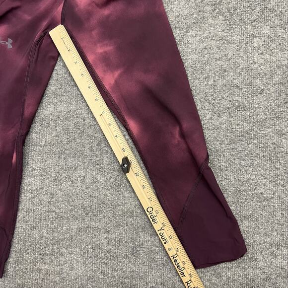 Under Armour Leggings Womens Small HeatGear Compression Athletic Gym Pants - Picture 10 of 11